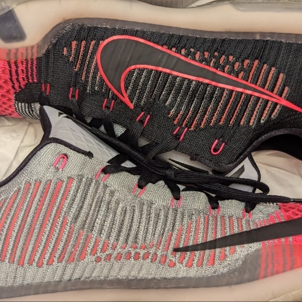 Nike Black and Red Sneakers